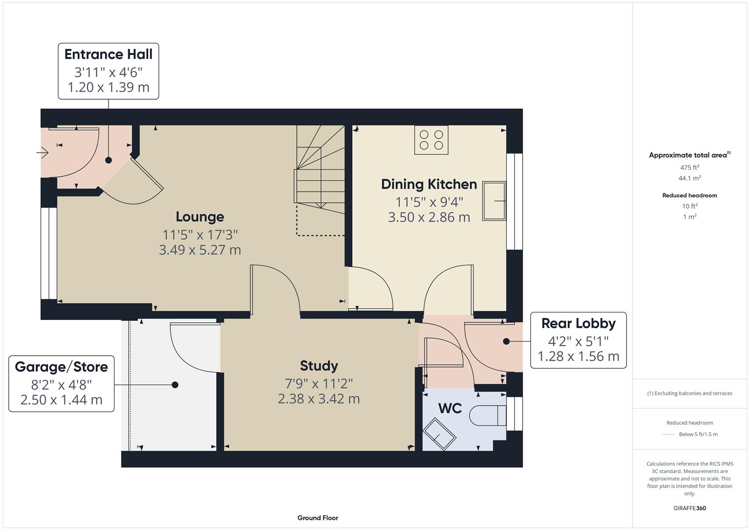 Floorplans For Warstone Meadows, Bewdley, Worcestershire