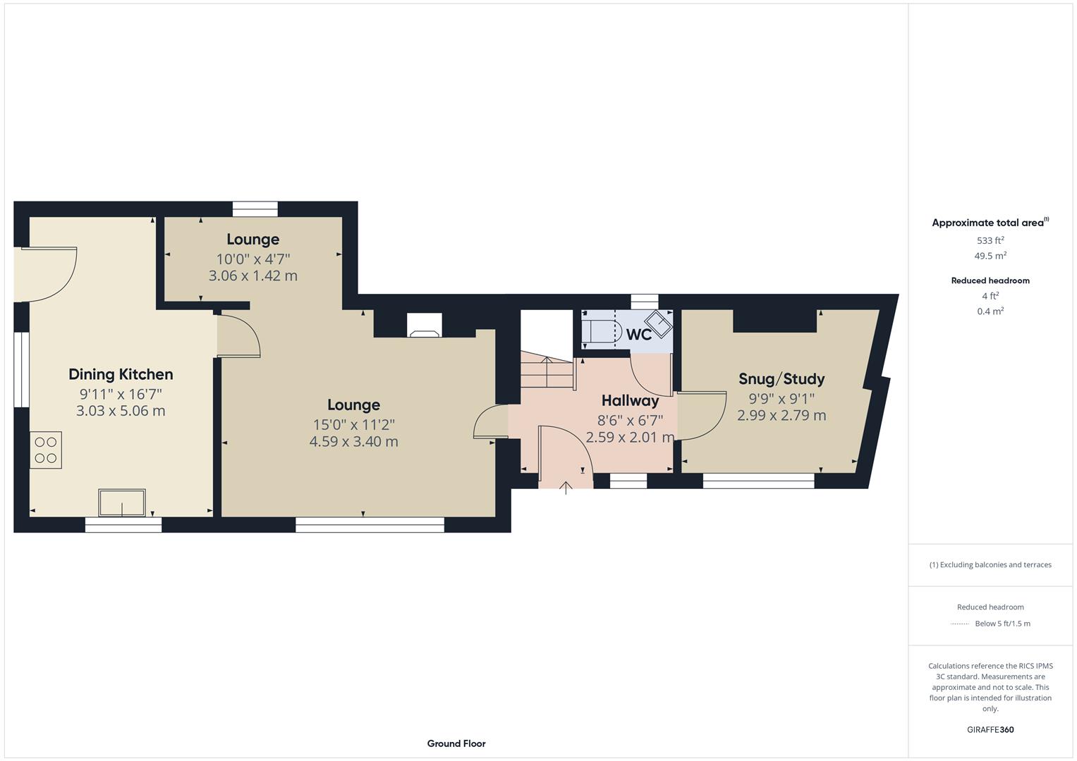 Floorplans For Habberley Road, Bewdley