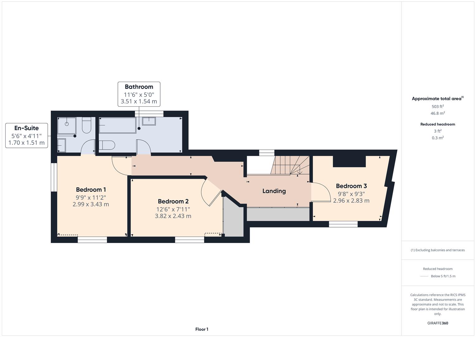 Floorplans For Habberley Road, Bewdley