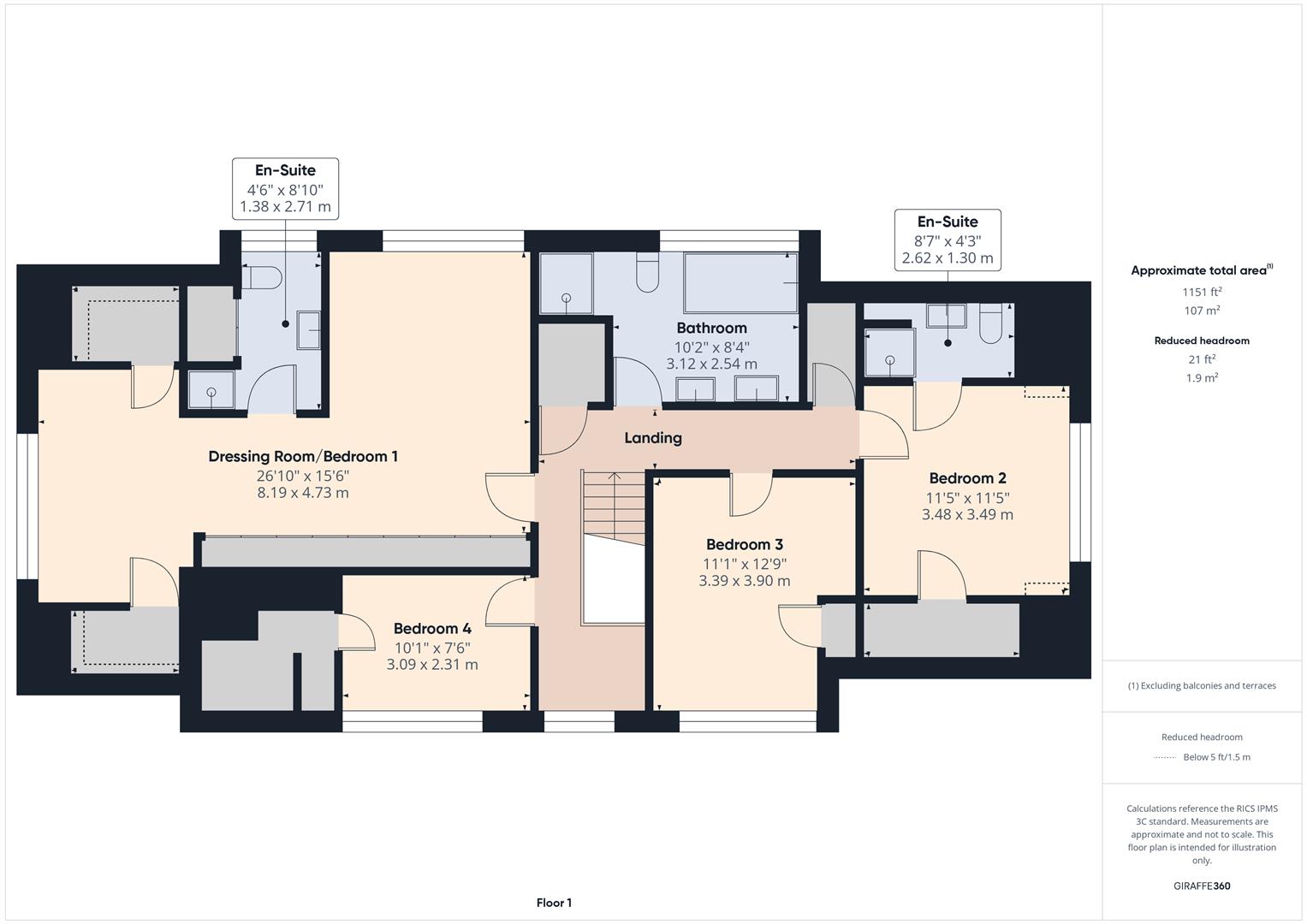 Floorplans For Oreton, Kidderminster