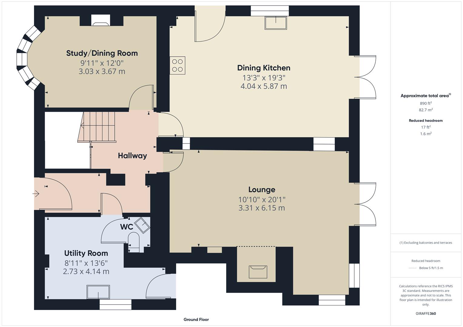 Floorplans For High Street, Cleobury Mortimer, Kidderminster