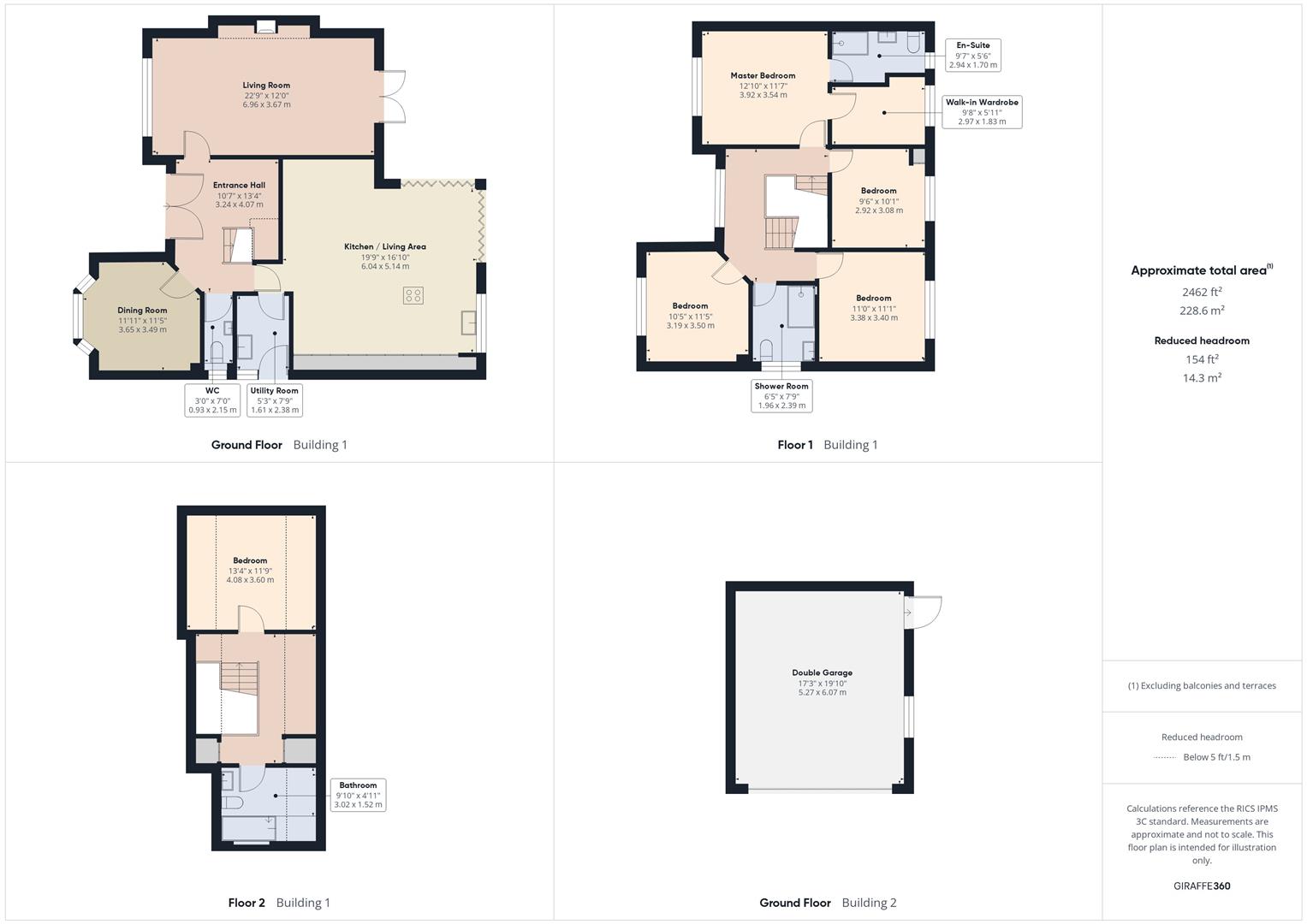 Floorplans For Gallows Hill, Kinver, Stourbridge