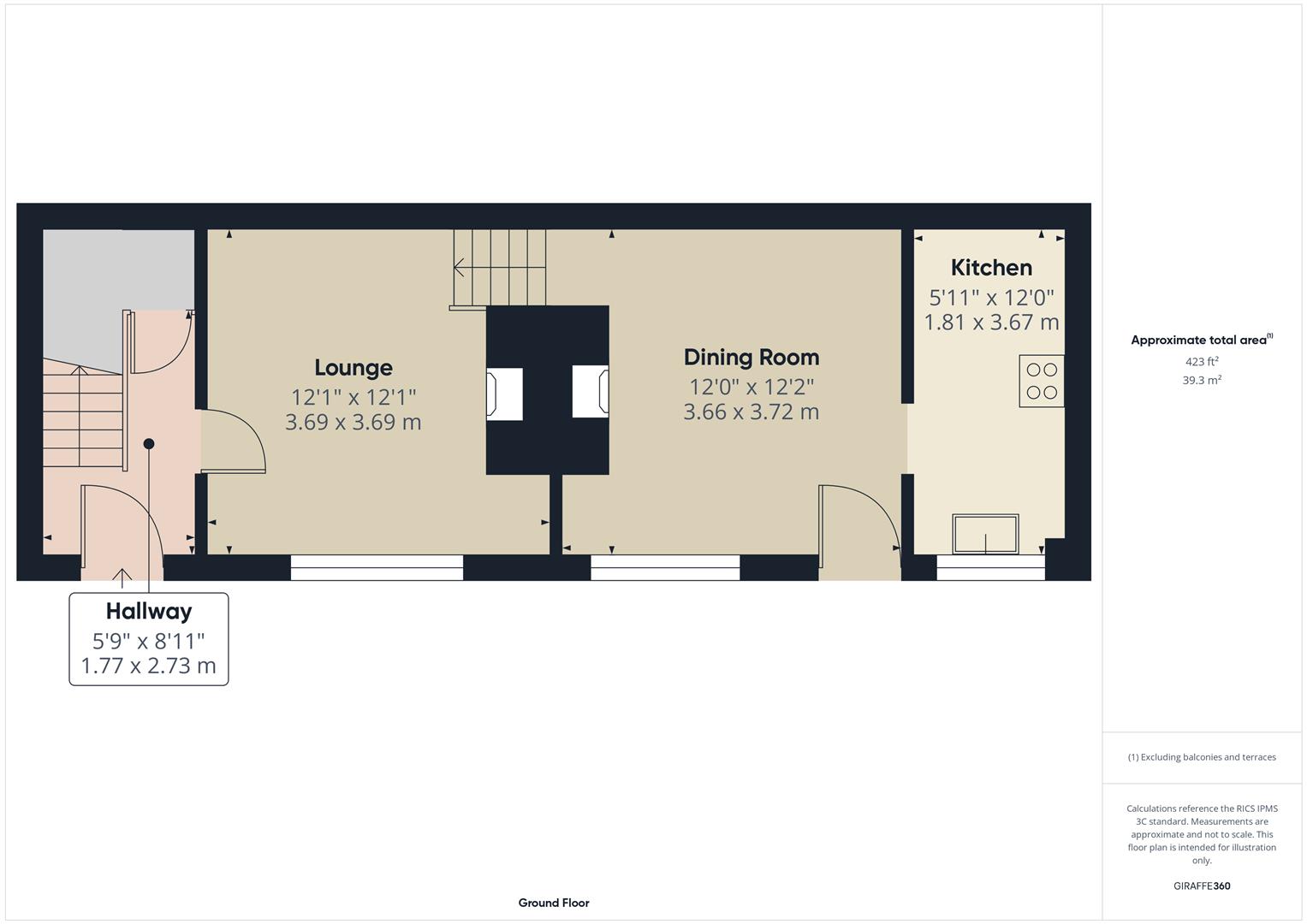 Floorplans For High Street, Bewdley