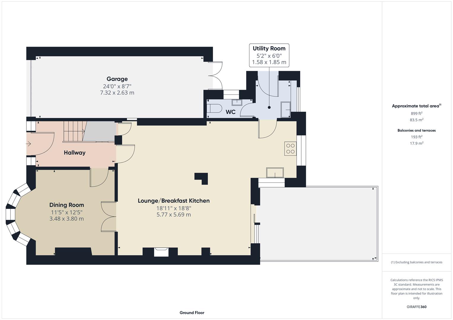 Floorplans For Meddins Lane, Kinver, Stourbridge