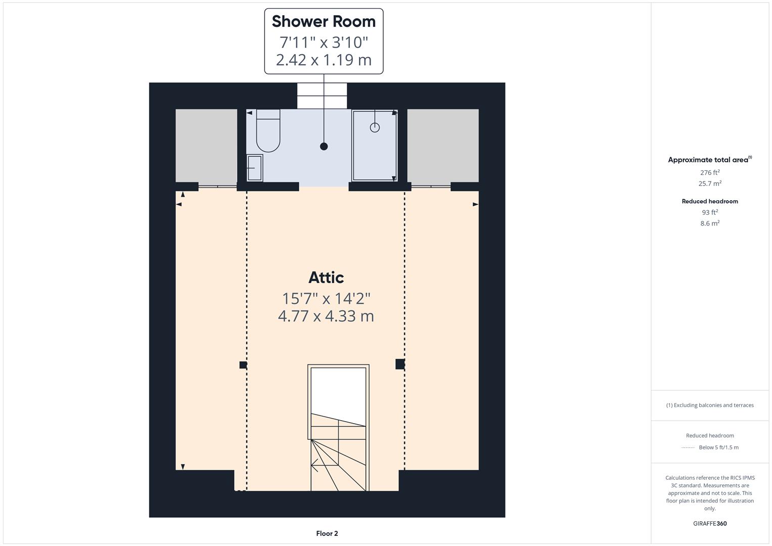 Floorplans For Meddins Lane, Kinver, Stourbridge