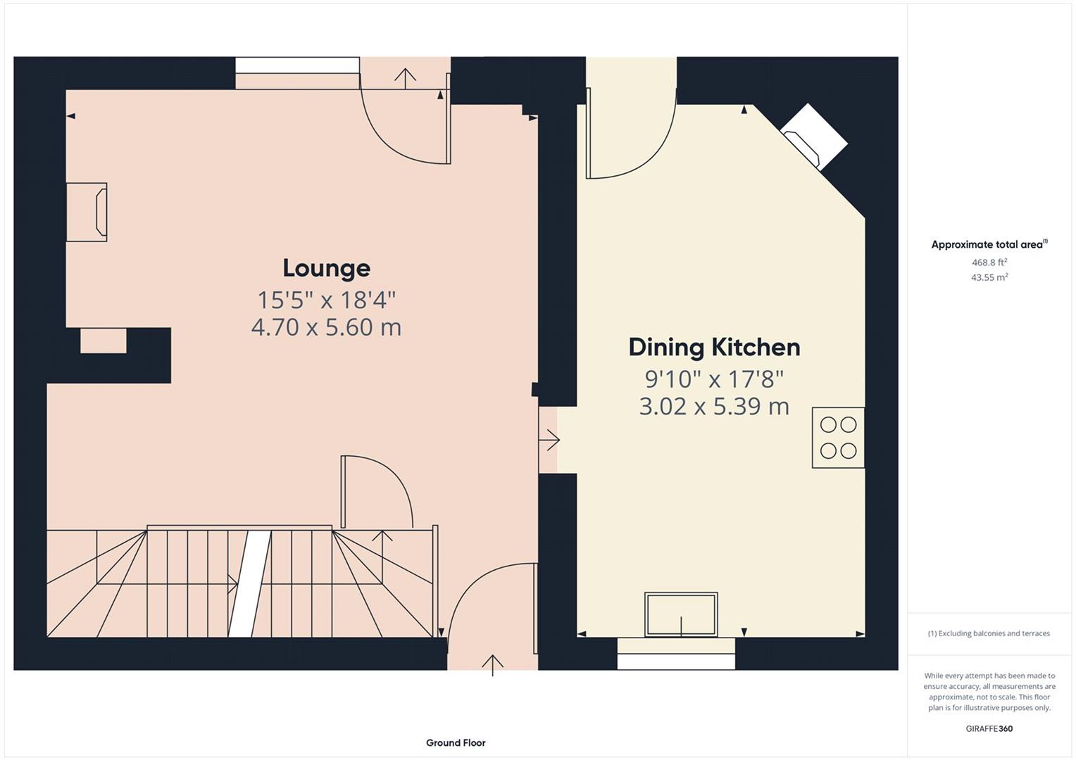 Floorplans For Westbourne Street, Bewdley, Worcestershire