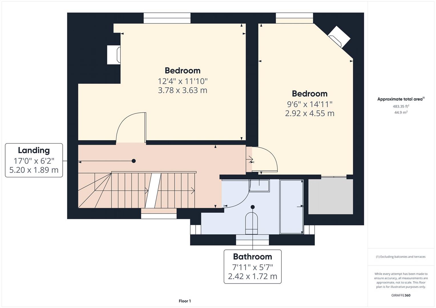 Floorplans For Westbourne Street, Bewdley, Worcestershire