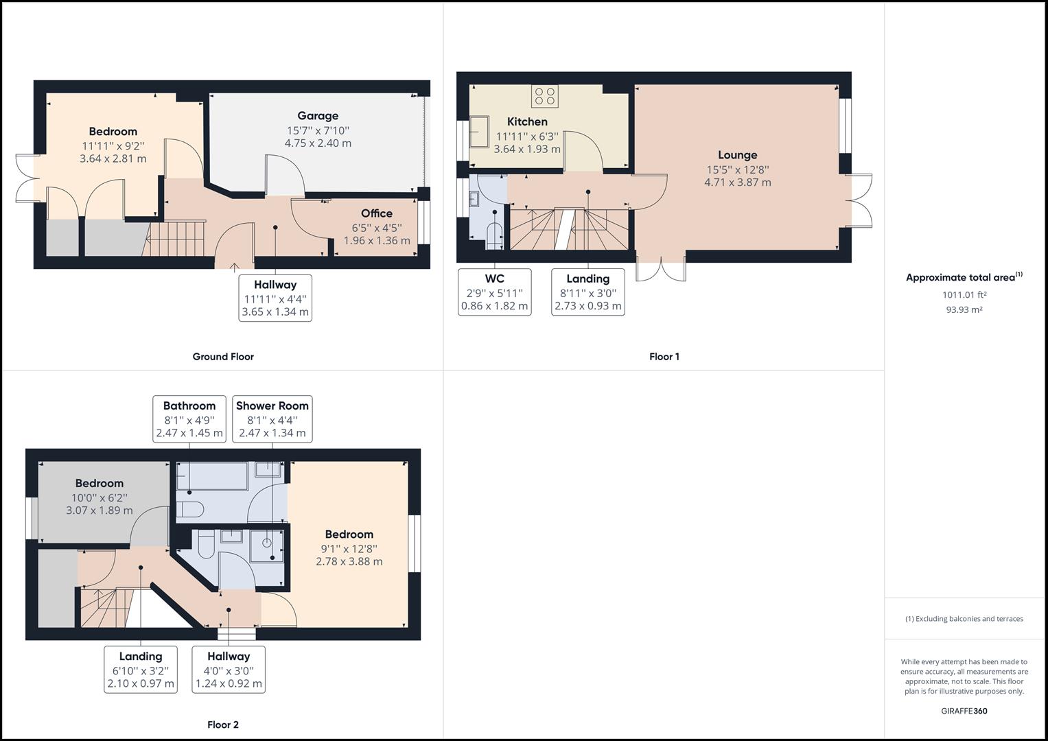 Floorplans For Severnside Mill, Bewdley
