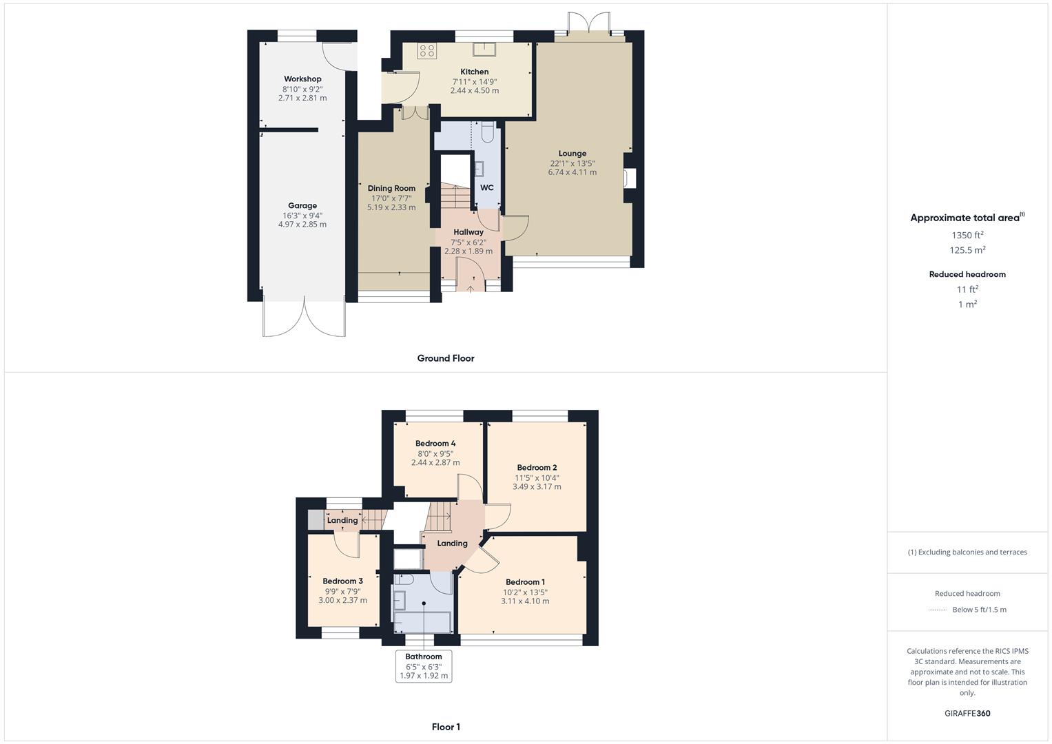 Floorplans For Grosvenor Wood, Bewdley