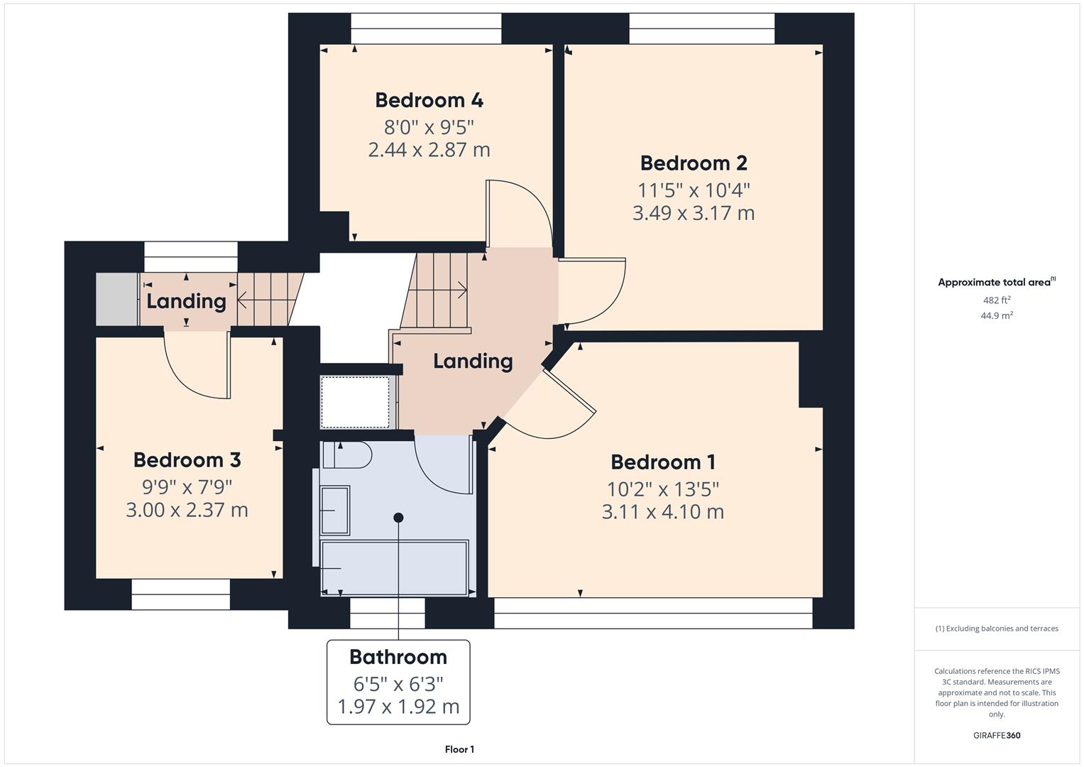 Floorplans For Grosvenor Wood, Bewdley