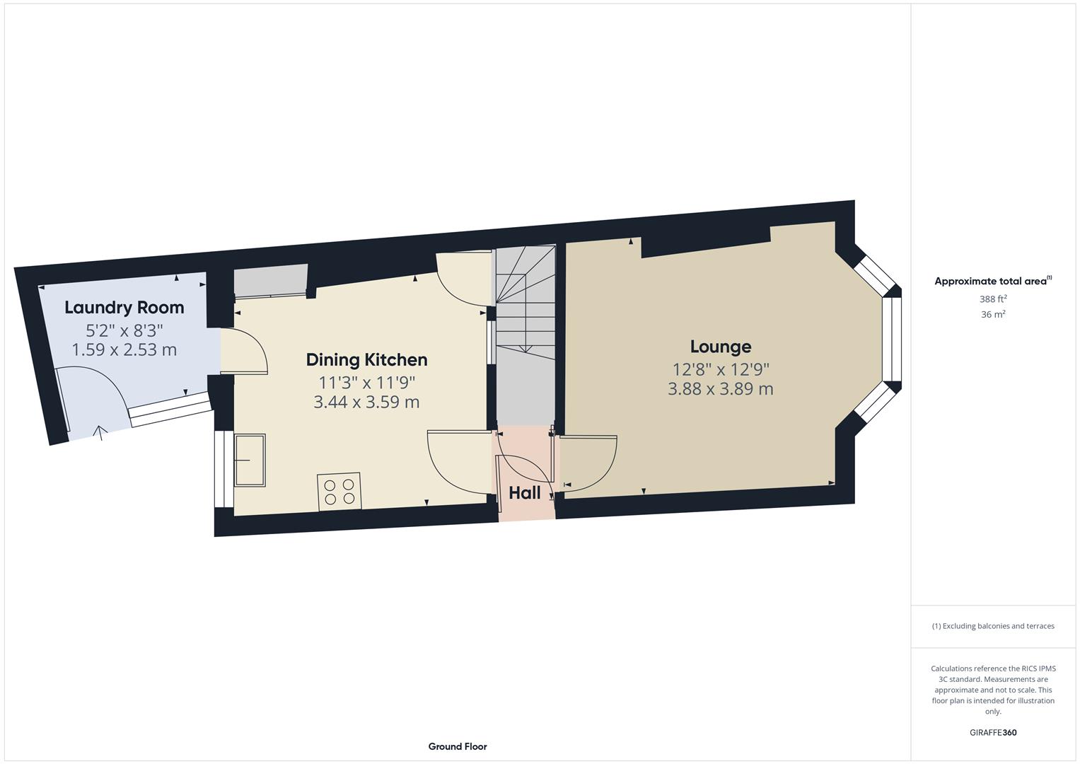 Floorplans For High Street, Kinver, Stourbridge