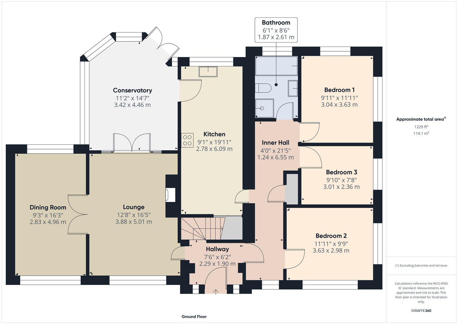 Floorplans For Hop Pole Lane, Bewdley