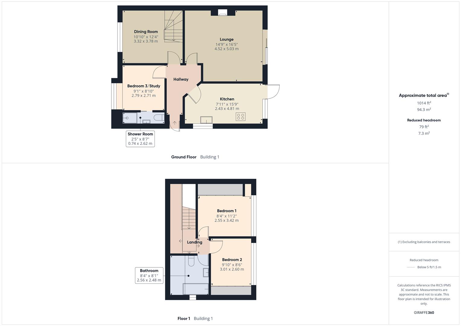 Floorplans For Cedar Gardens, Kinver, Stourbridge