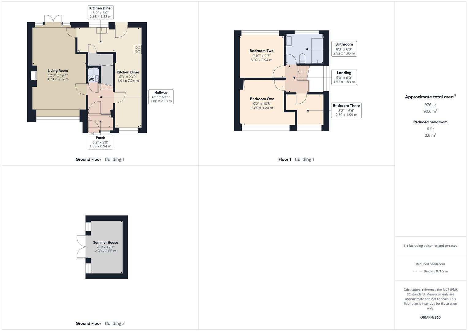 Floorplans For Elton Road, Bewdley