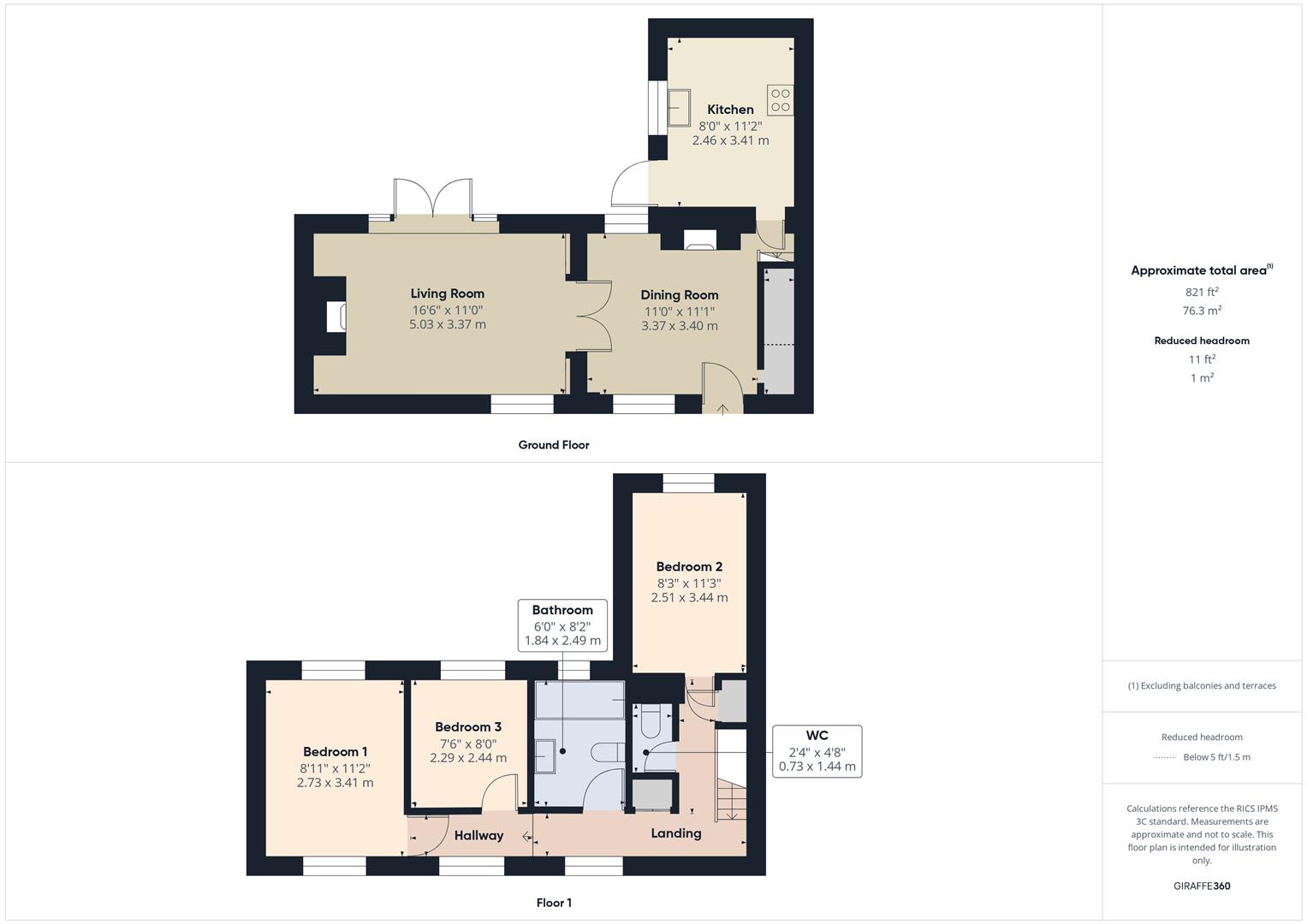 Floorplans For Sandy Bank, Bewdley