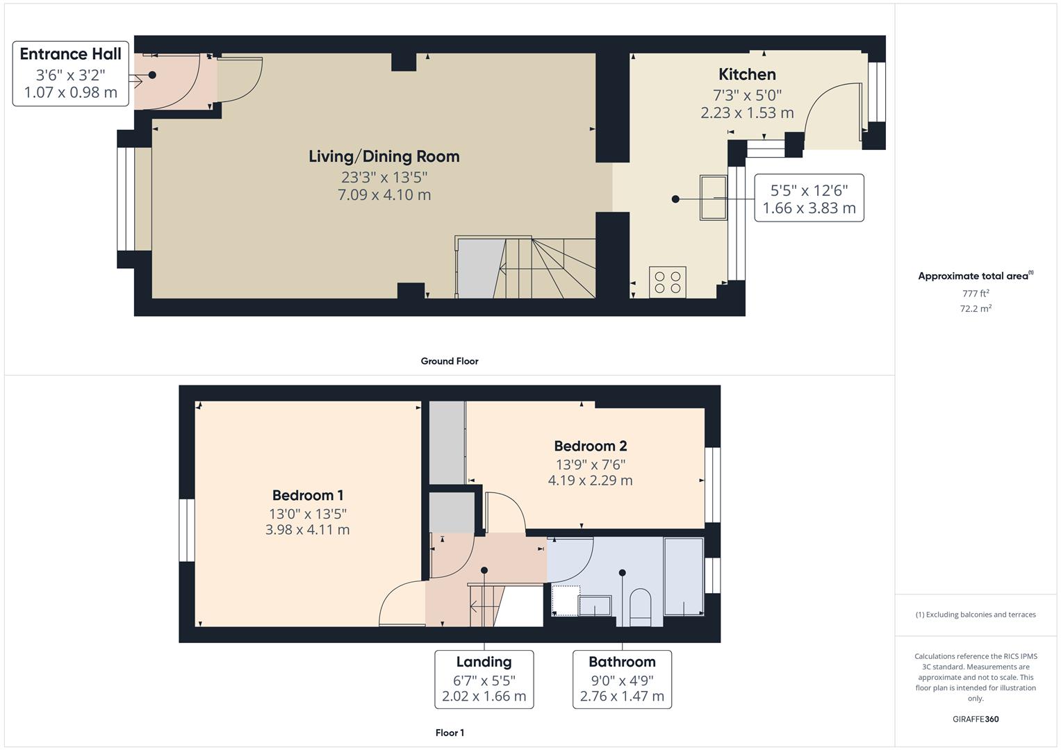 Floorplans For Church Street, Stourbridge