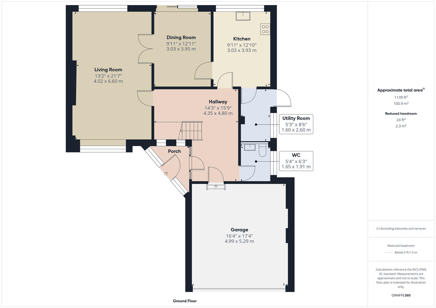 Floorplans For Dark Lane, Kinver, Stourbridge