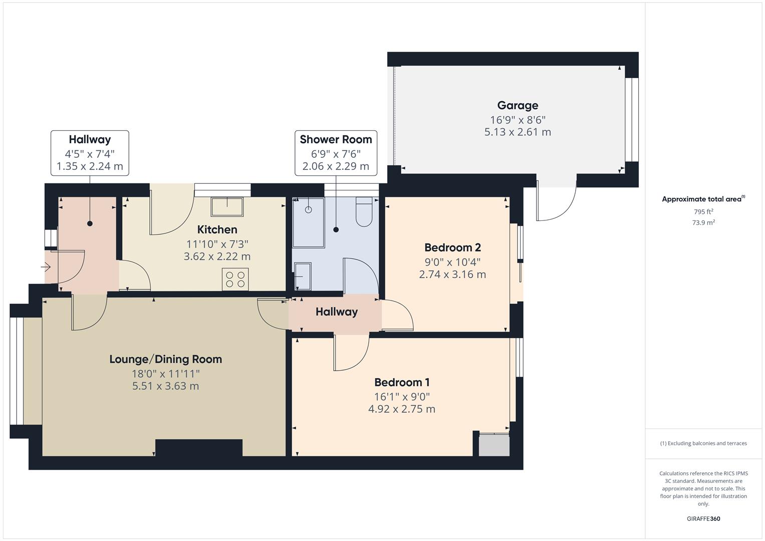 Floorplans For Forest Close, Bewdley