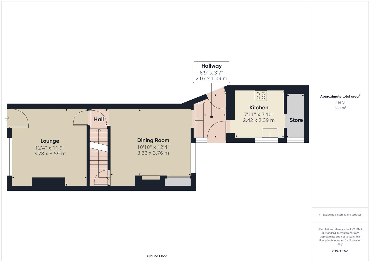 Floorplans For Barr Street, Dudley, West Midlands