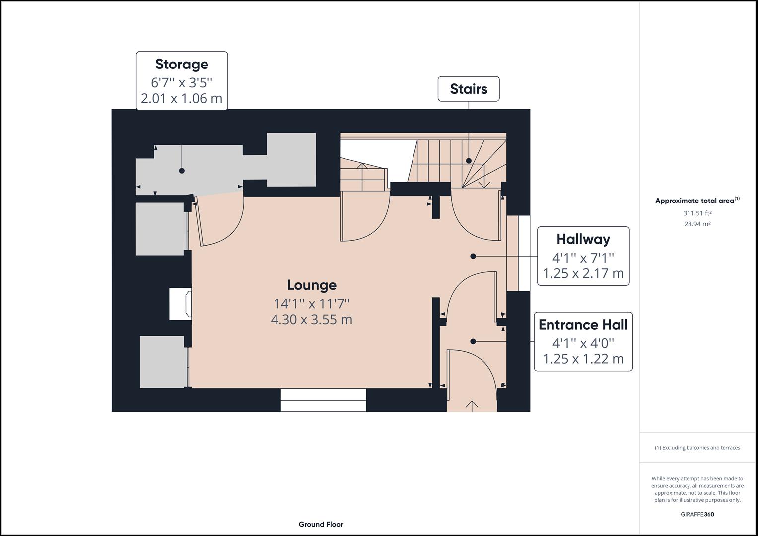 Floorplans For Severn Side, Stourport-On-Severn