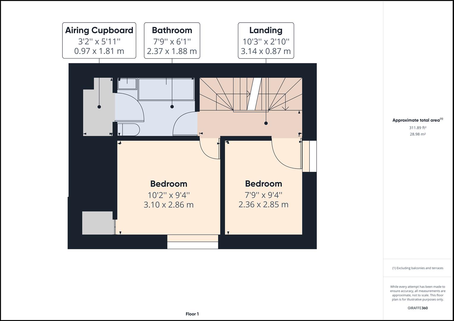 Floorplans For Severn Side, Stourport-On-Severn