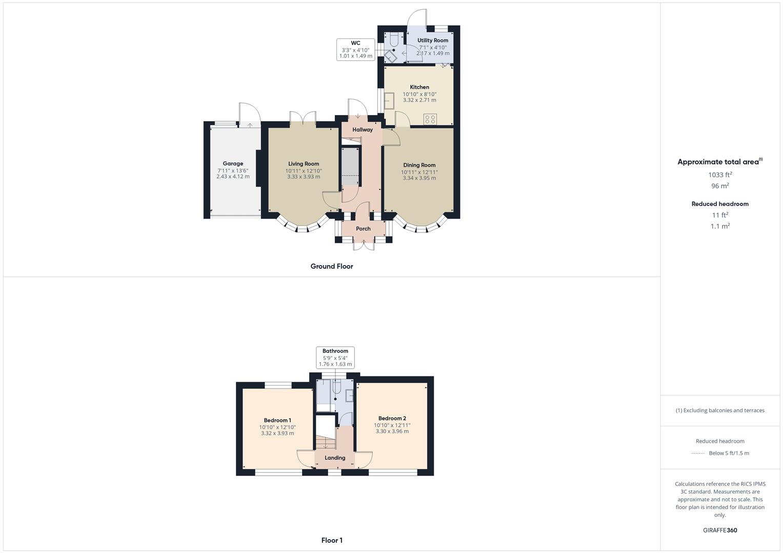 Floorplans For Saltwells Road, Dudley