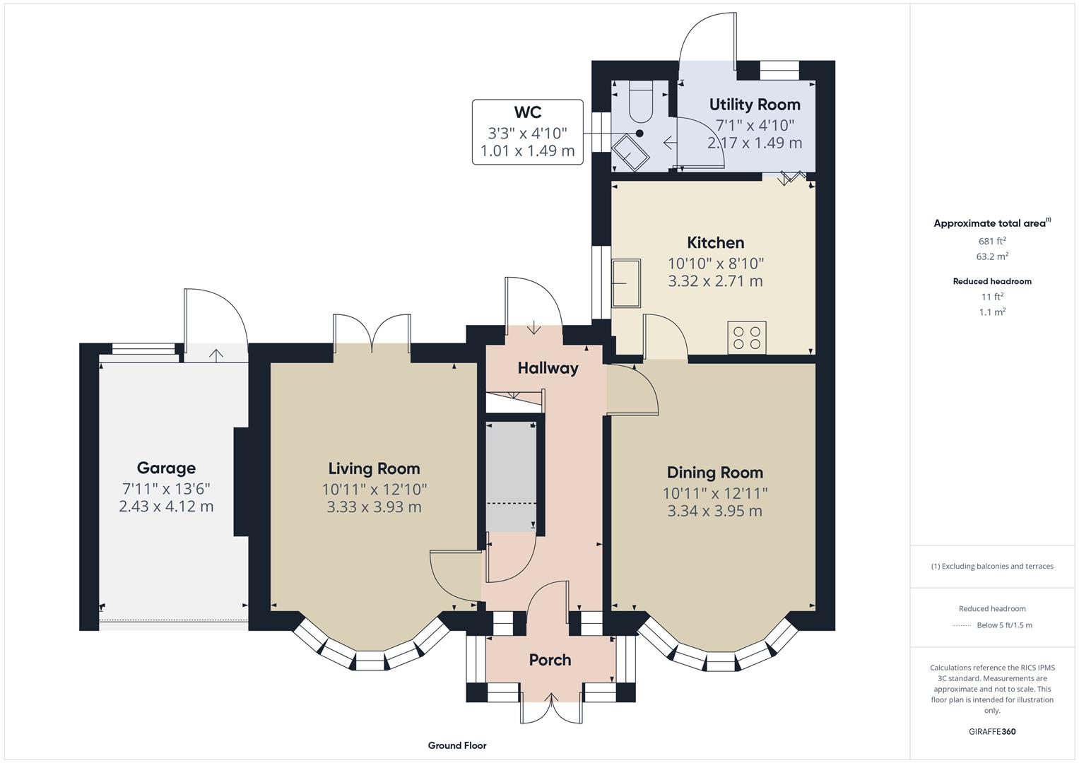 Floorplans For Saltwells Road, Dudley
