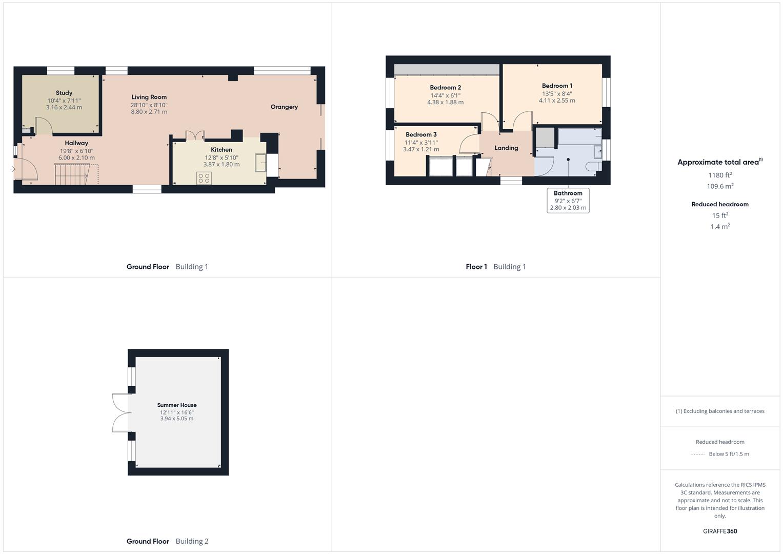 Floorplans For Claughton Street, Kidderminster