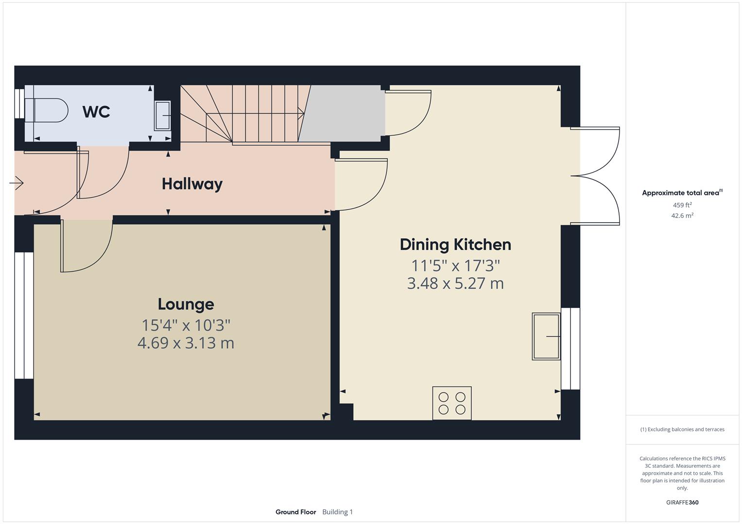 Floorplans For Albrighton Drive, Kidderminster, Worcestershire