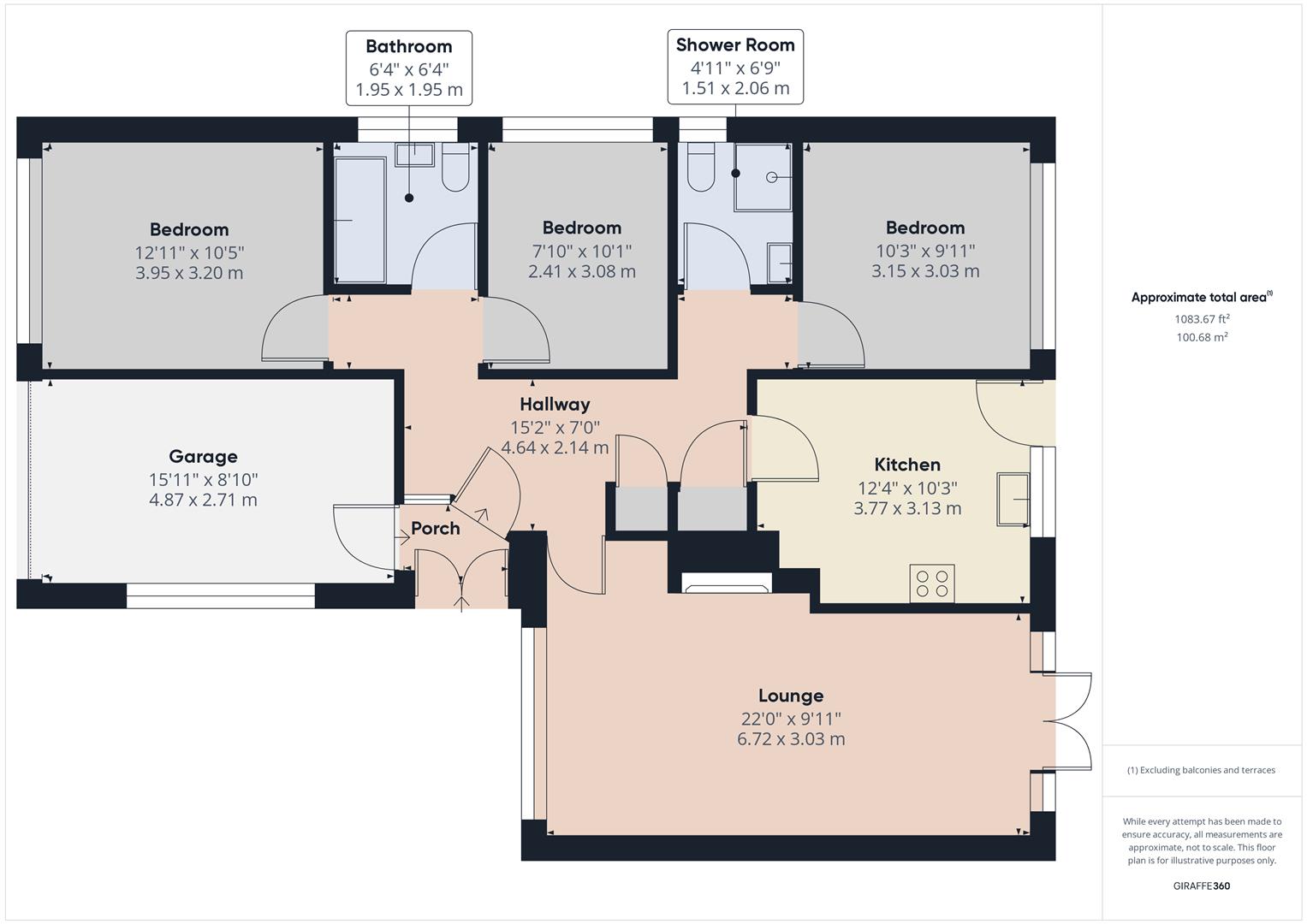 Floorplans For Hungerford Road, Norton, Stourbridge