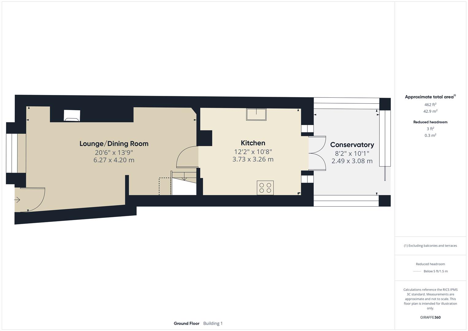 Floorplans For Enville Road, Kinver, Stourbridge
