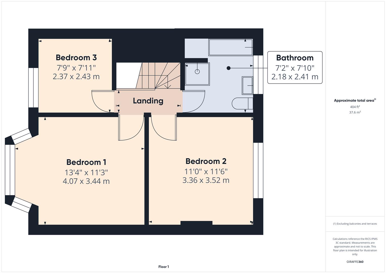 Floorplans For Dunstall Road, Halesowen