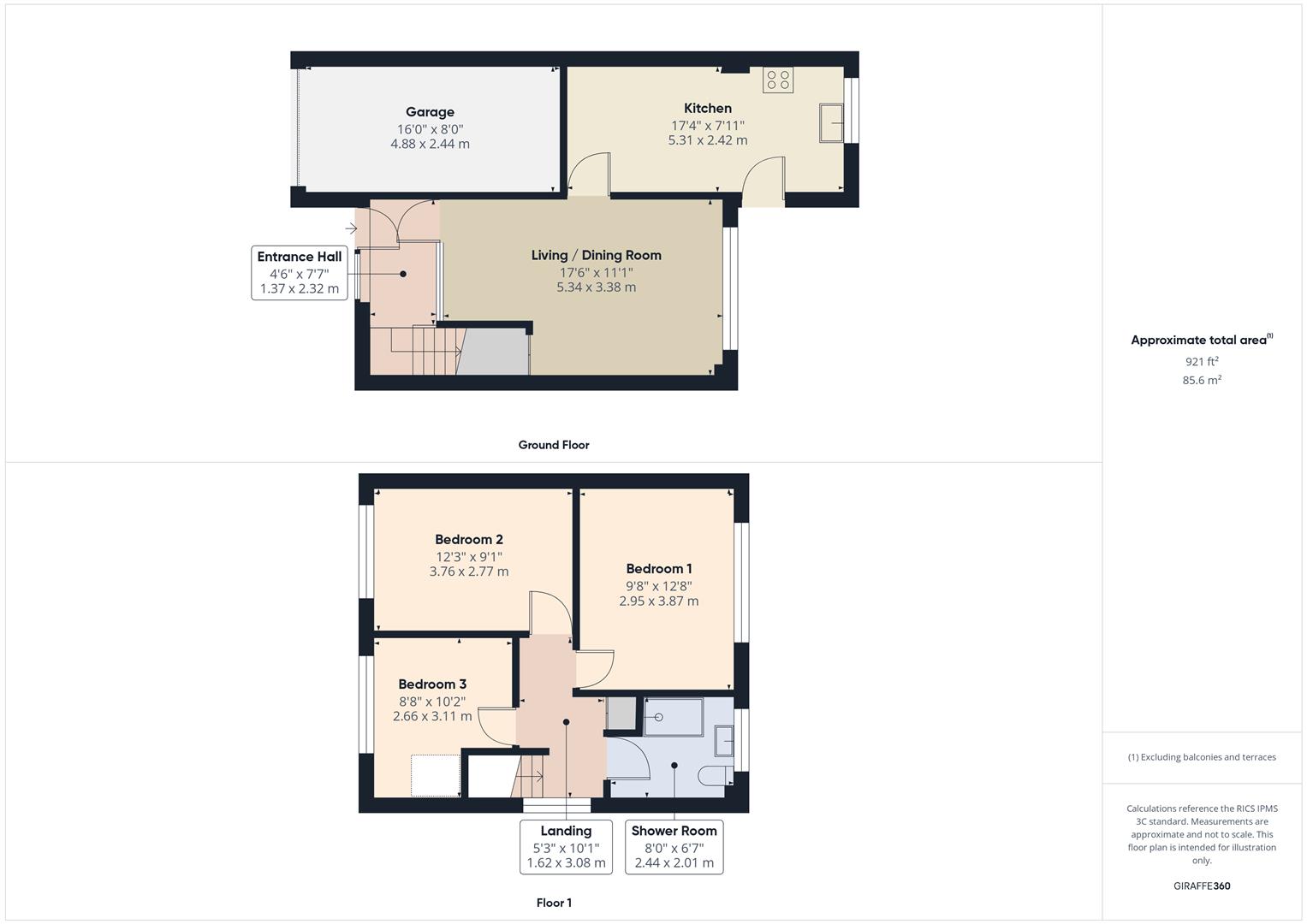 Floorplans For Orchard Rise, Bewdley