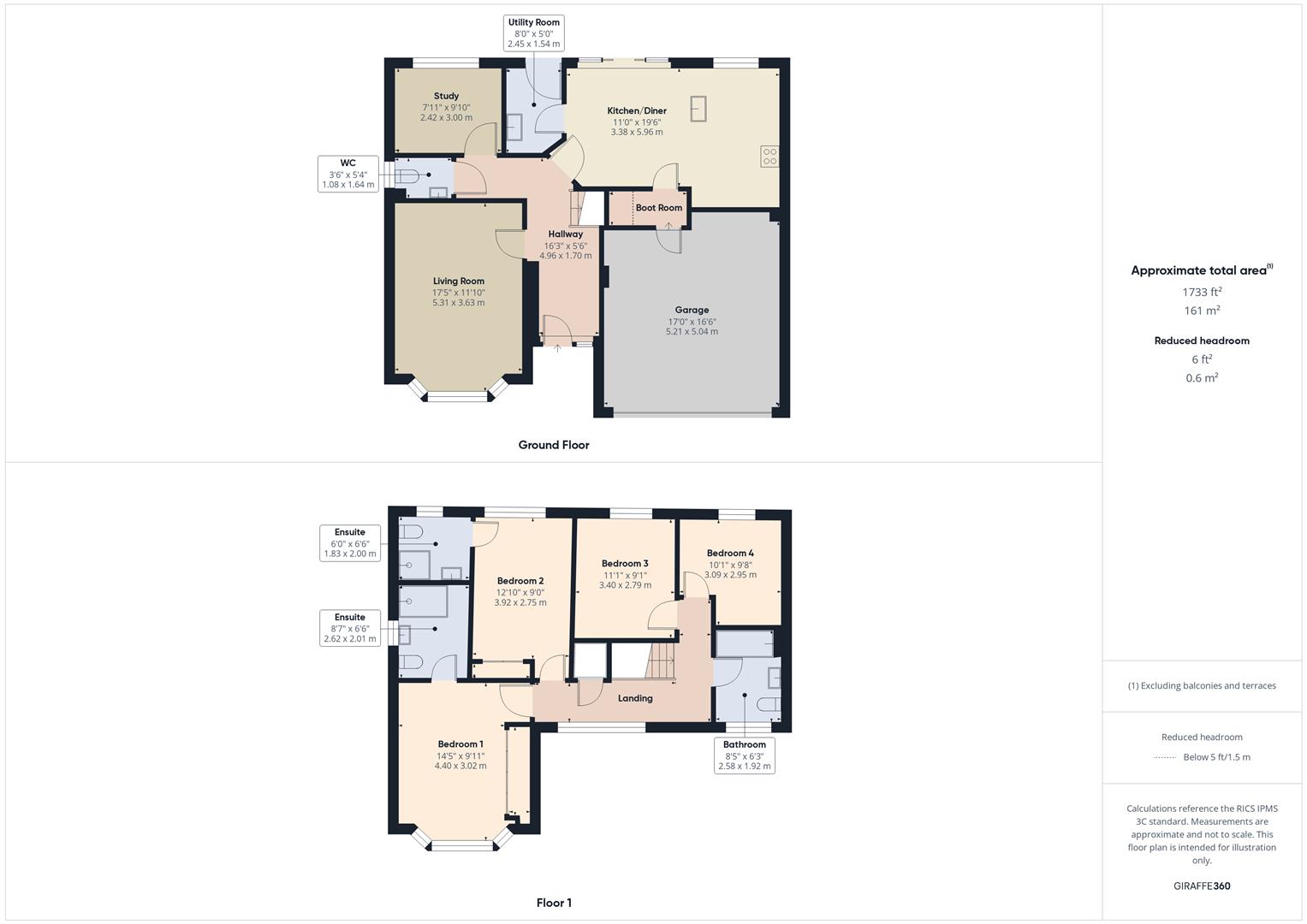 Floorplans For Conference Way, Stourport-On-Severn