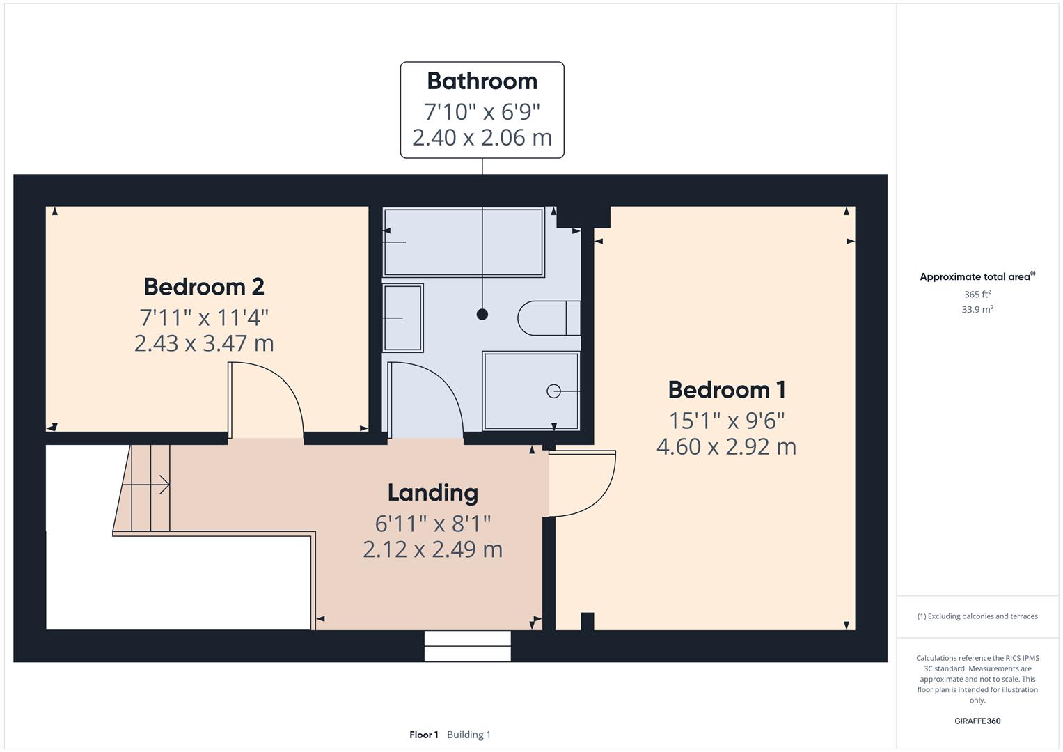 Floorplans For Offmore Court, Offmore Farm Close, Kidderminster