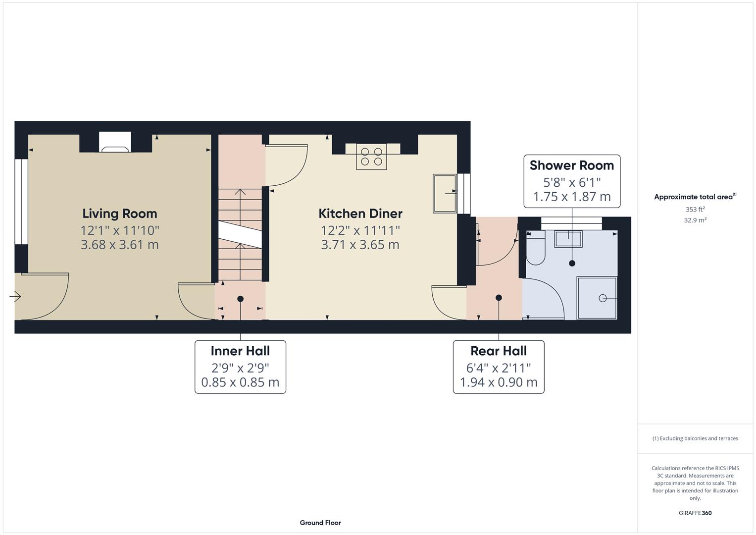 Floorplans For Kidderminster Road, Bewdley