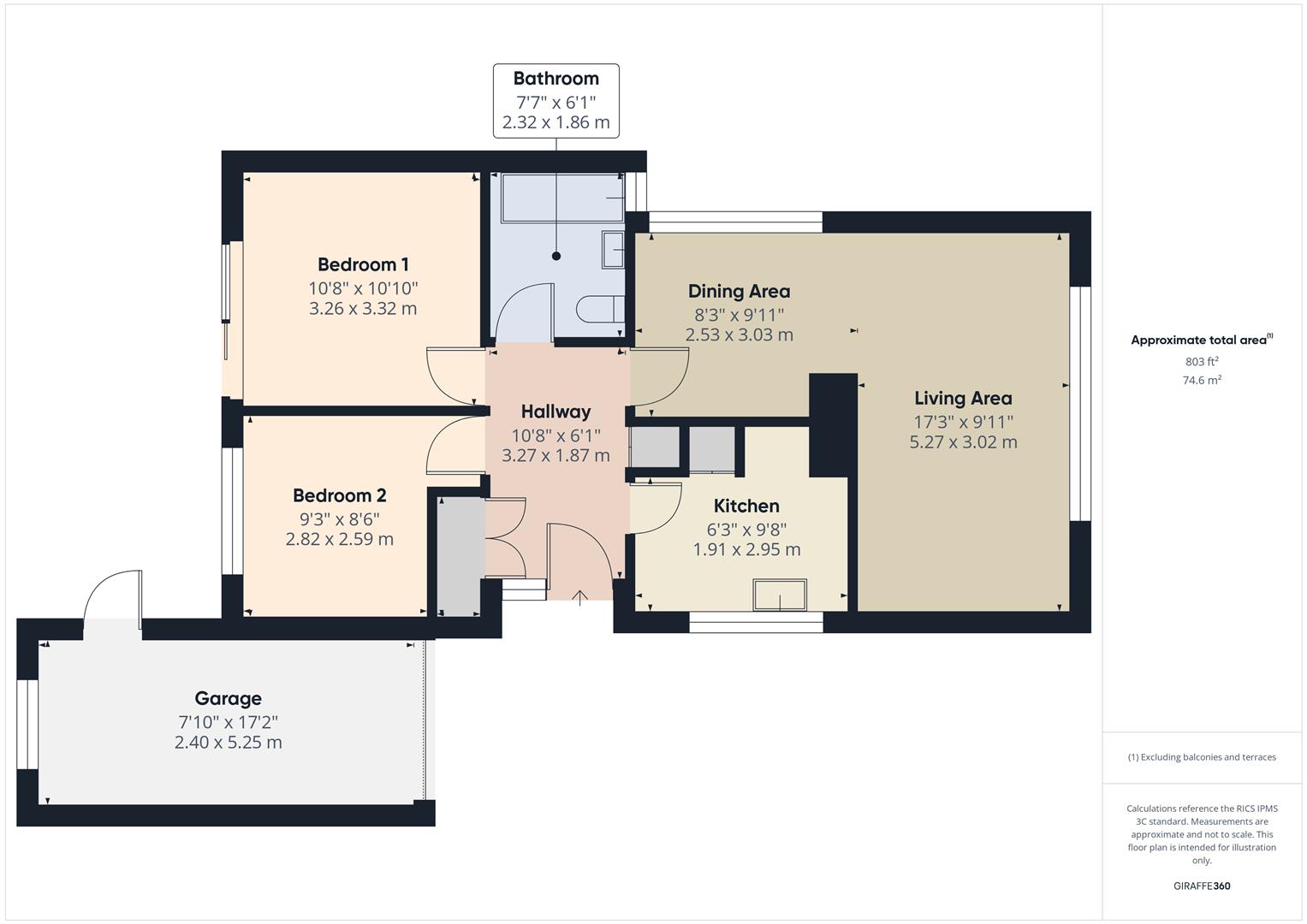 Floorplans For Holly Close, Kinver
