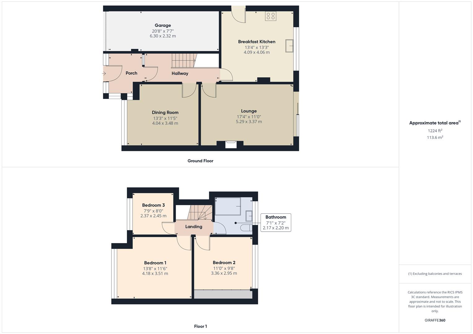 Floorplans For Ash Grove, Stourbridge