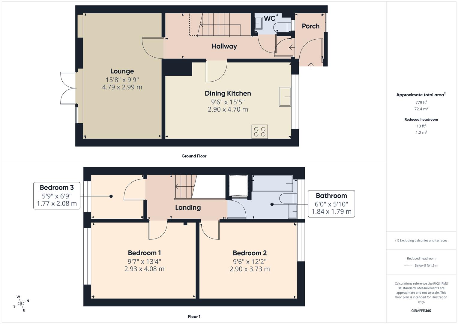 Floorplans For Forfar Walk, Birmingham