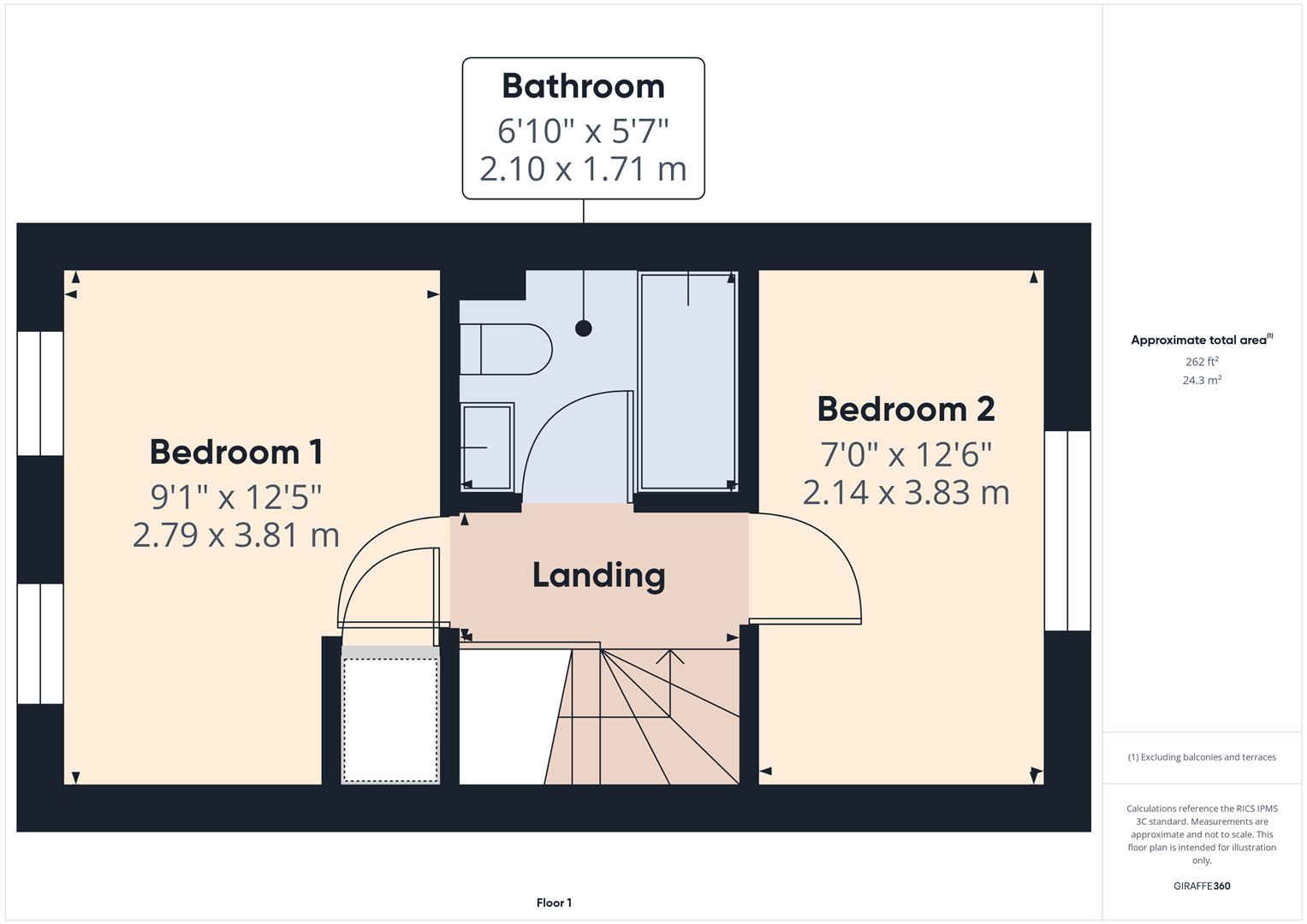 Floorplans For Bottle Kiln Rise, Brierley Hill