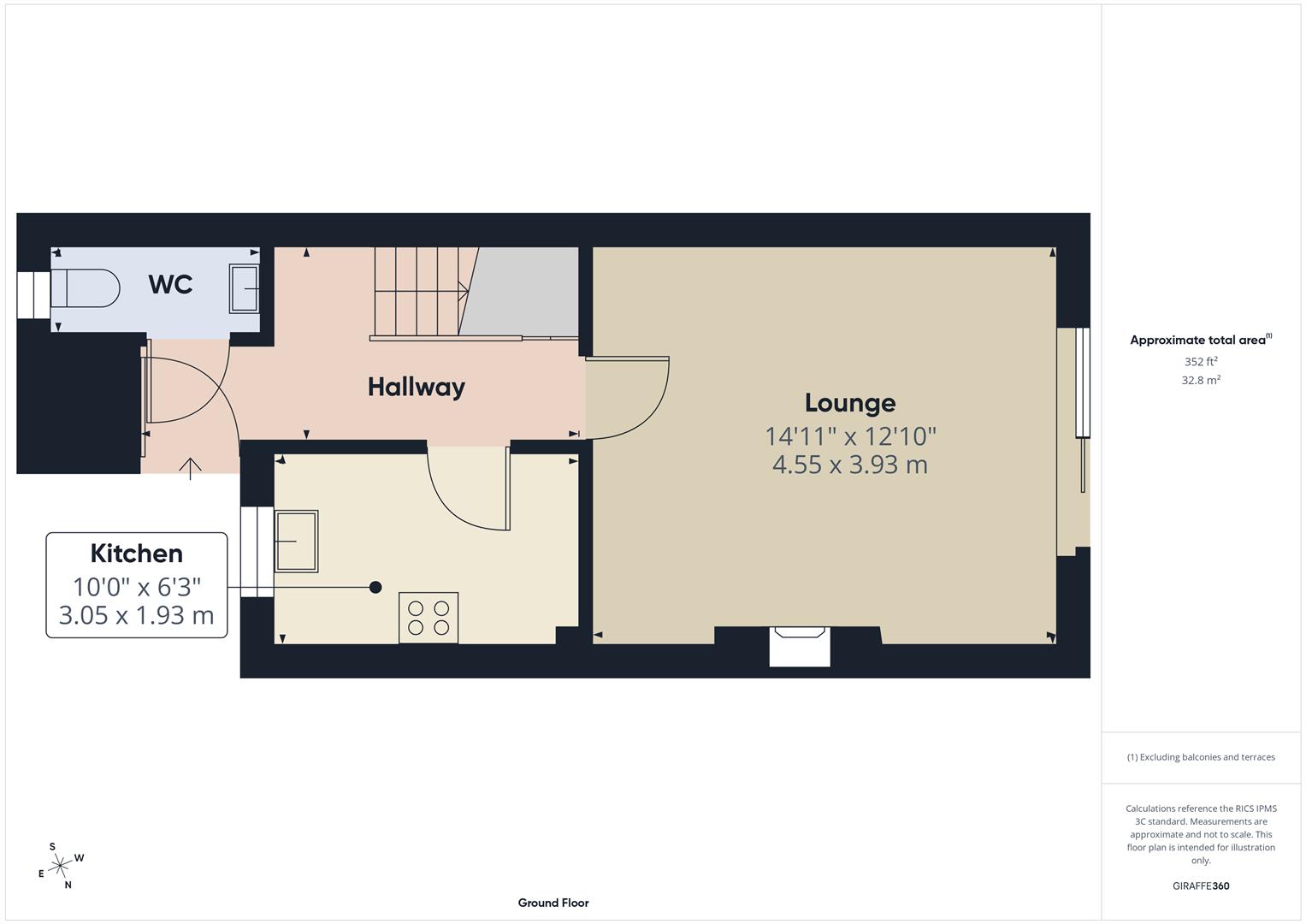 Floorplans For The Stewponey, Stourton, Stourbridge