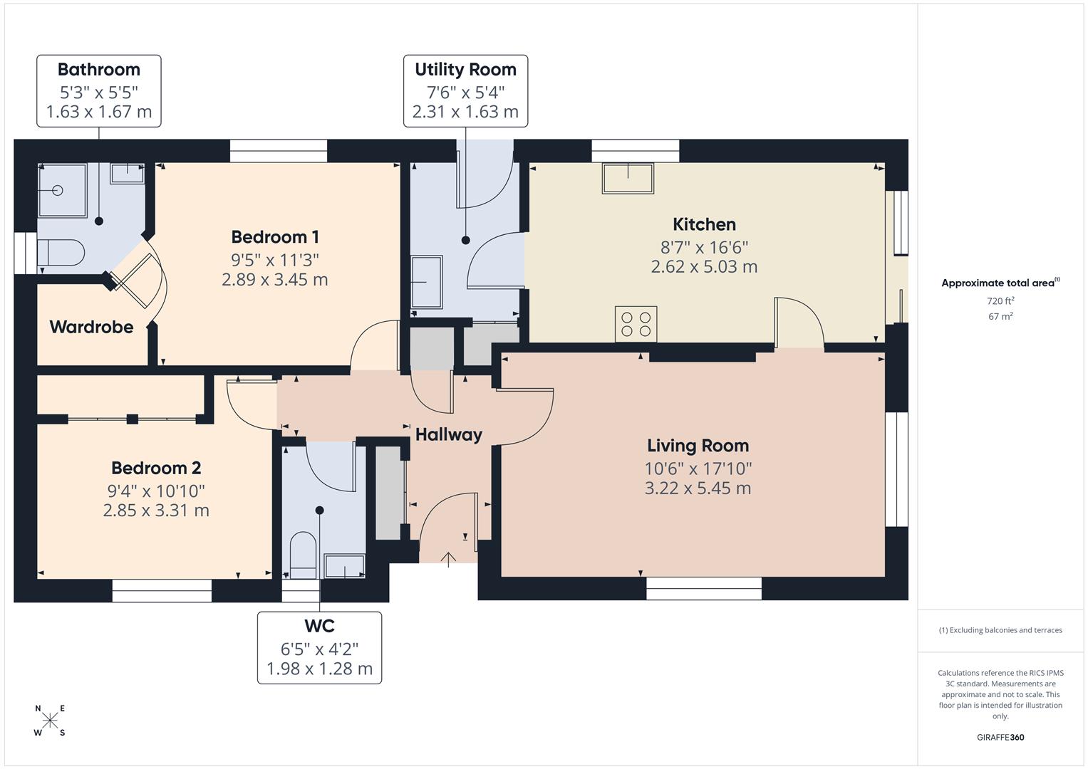 Floorplans For Dowles Road, Bewdley