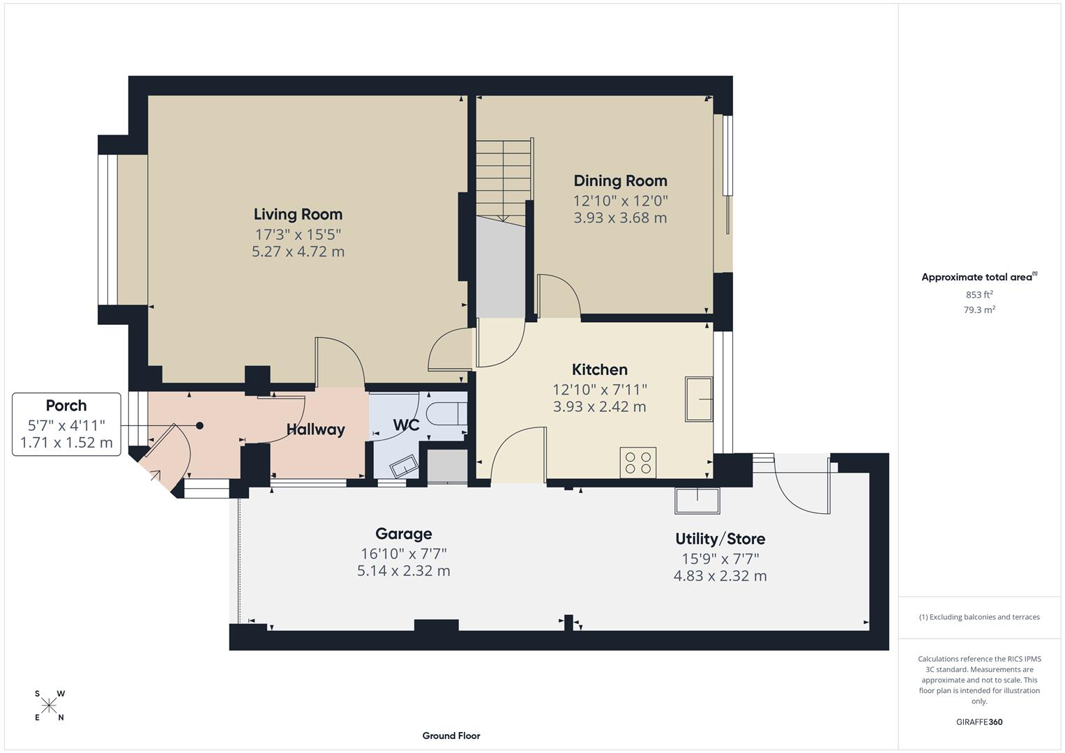 Floorplans For Sandbourne Drive, Bewdley