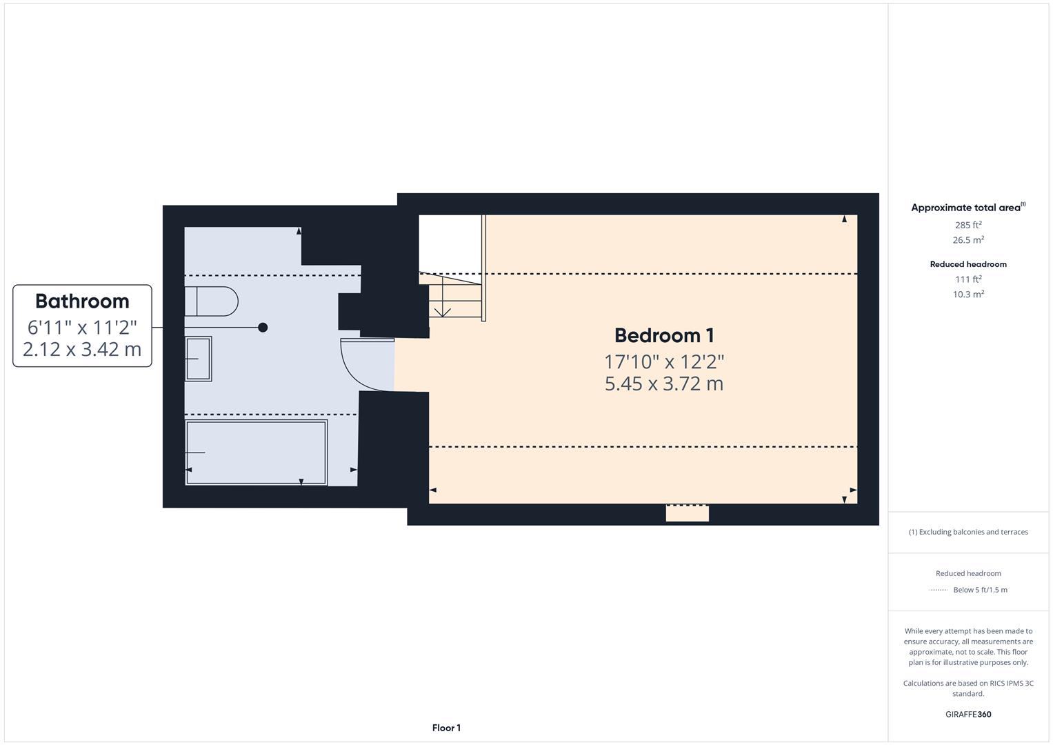 Floorplans For Severn Side South, Bewdley