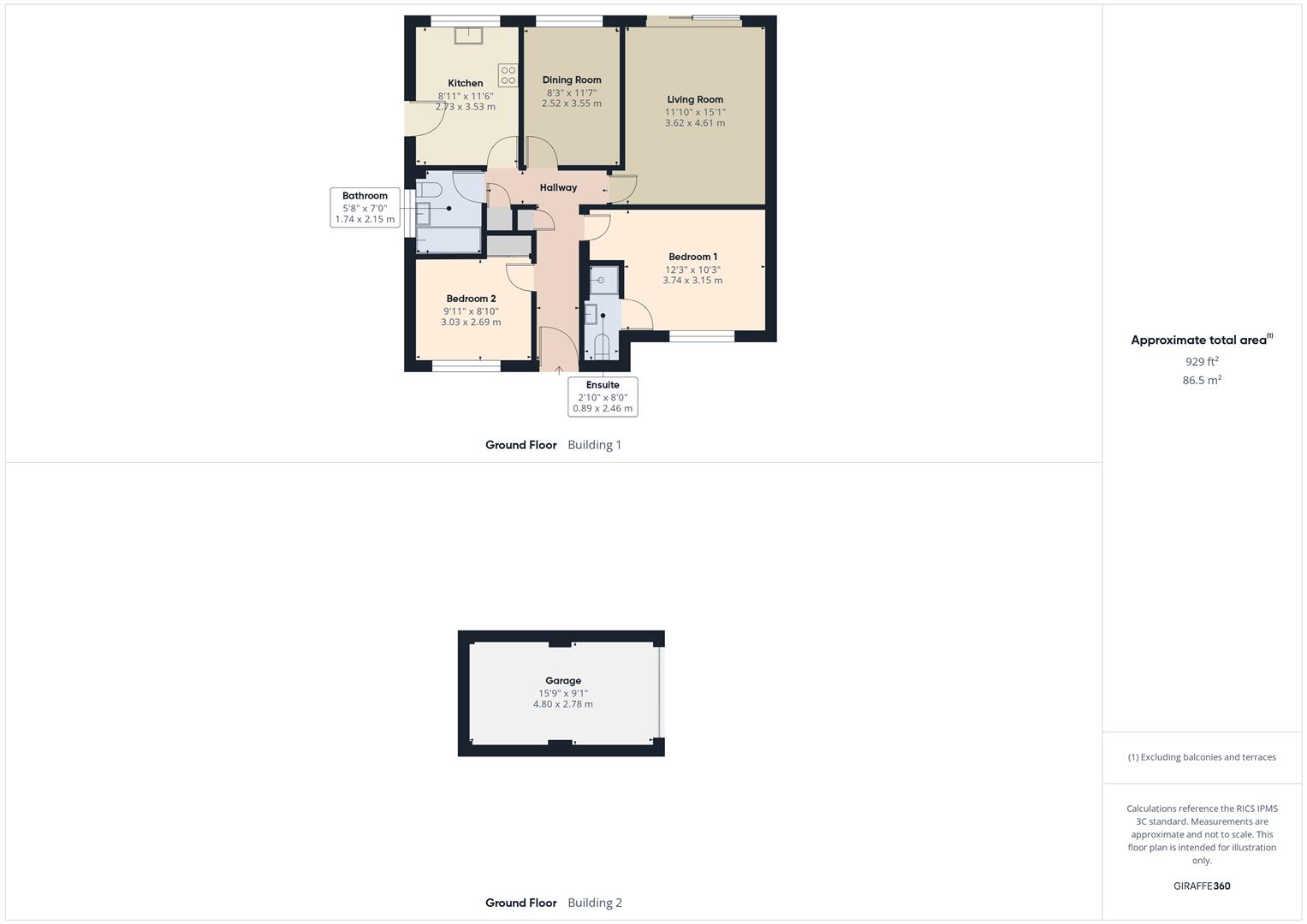 Floorplans For Habberley Road, Bewdley