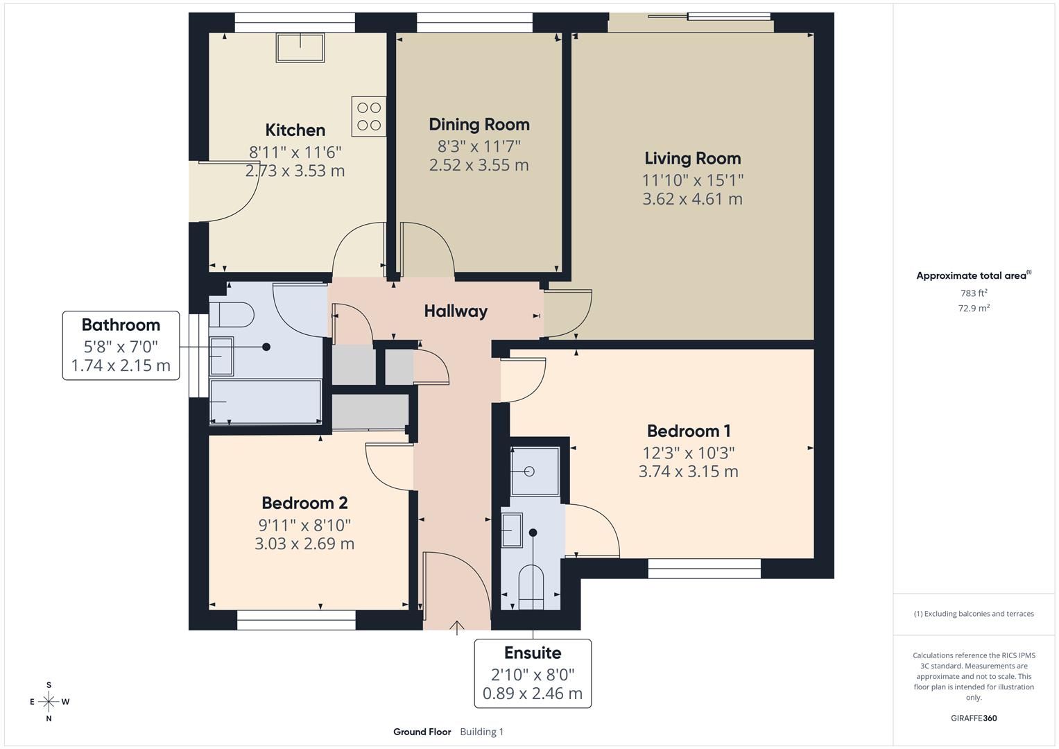Floorplans For Habberley Road, Bewdley