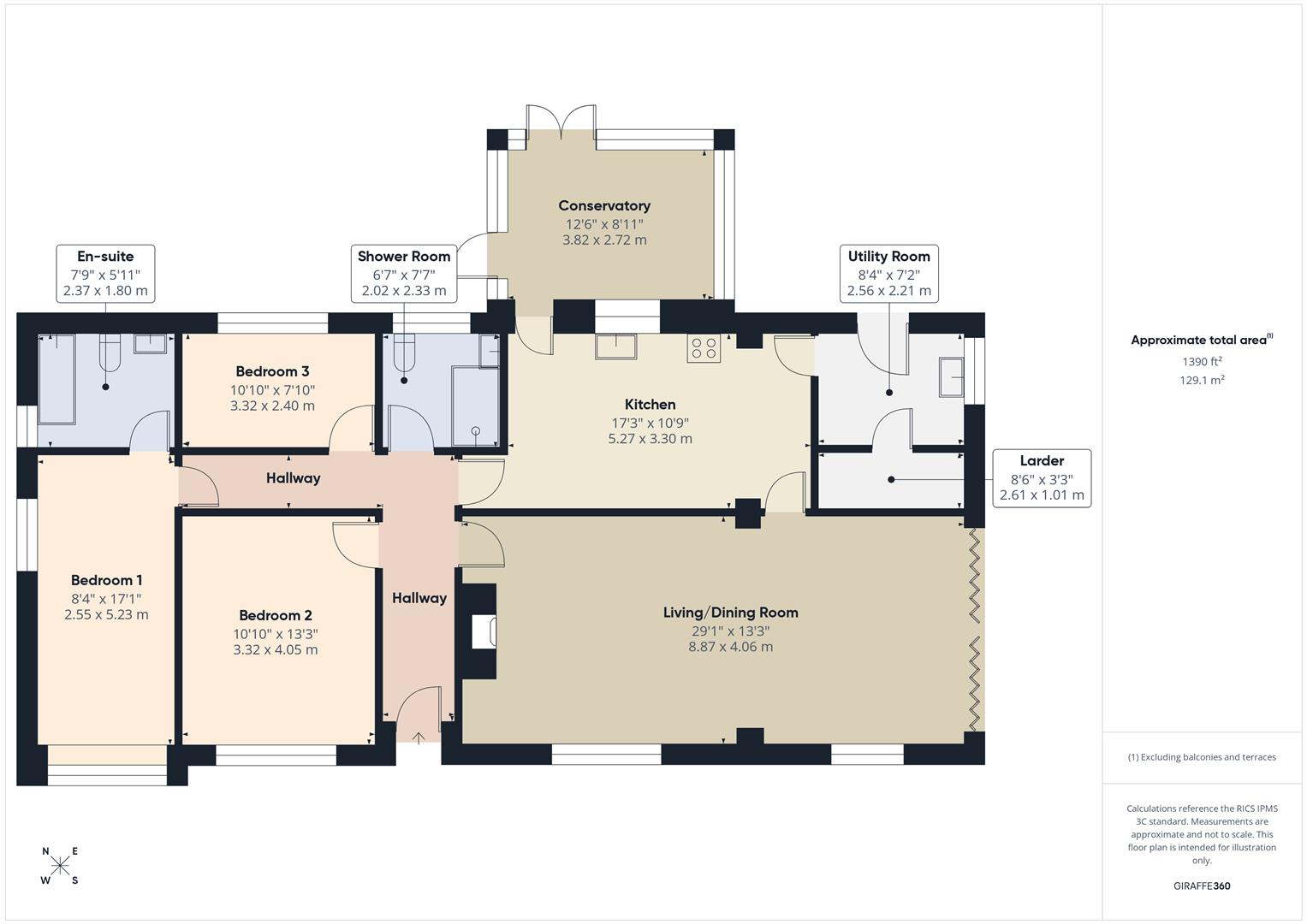 Floorplans For Gorst Hill, Rock, Kidderminster