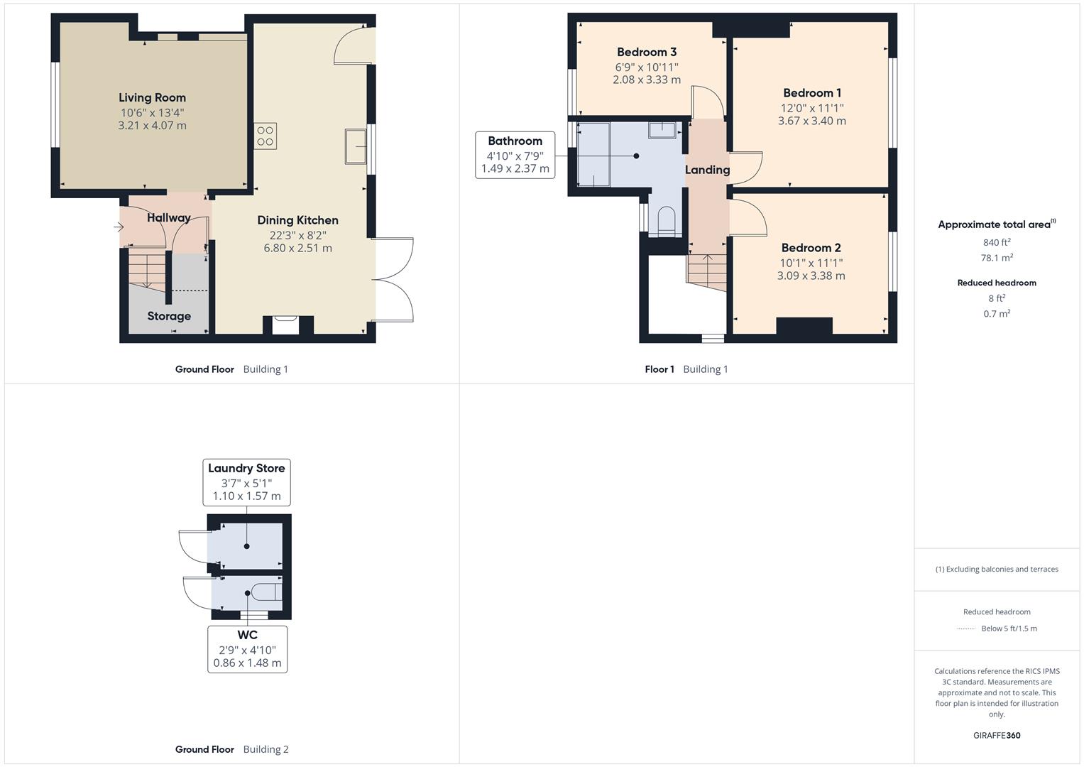 Floorplans For Meddins Lane, Kinver, Stourbridge