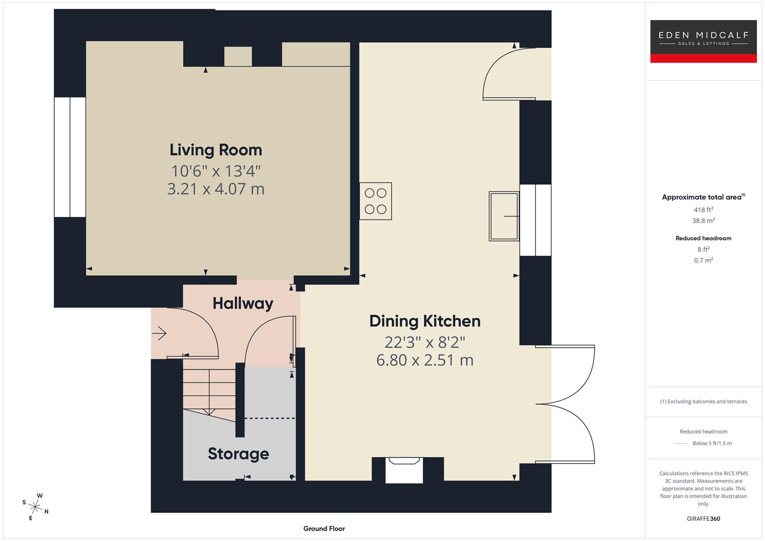 Floorplans For Meddins Lane, Kinver, Stourbridge