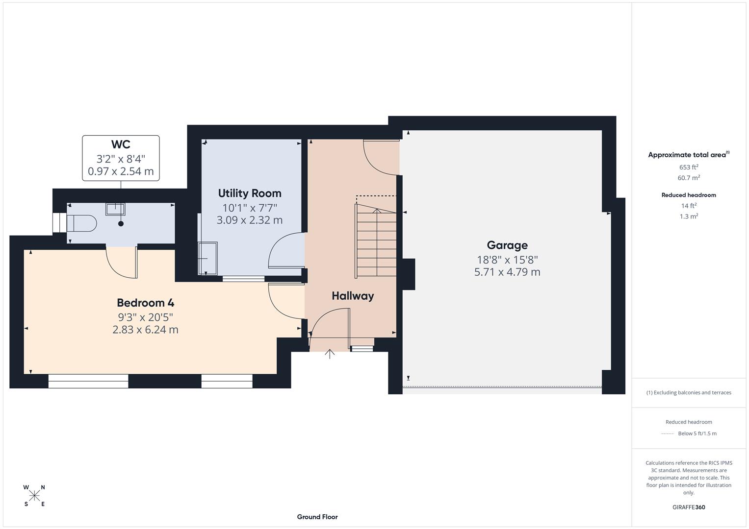 Floorplans For High Clere, Bewdley